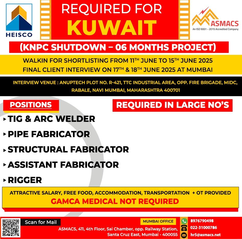 Exciting Job Opportunities in Kuwait with HEISCO